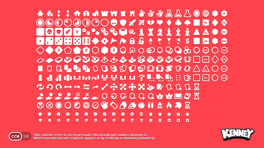 Board Game Icons 素材包预览
