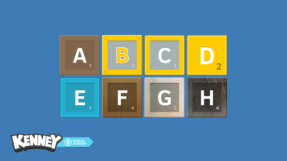 Letter Tiles 素材包预览