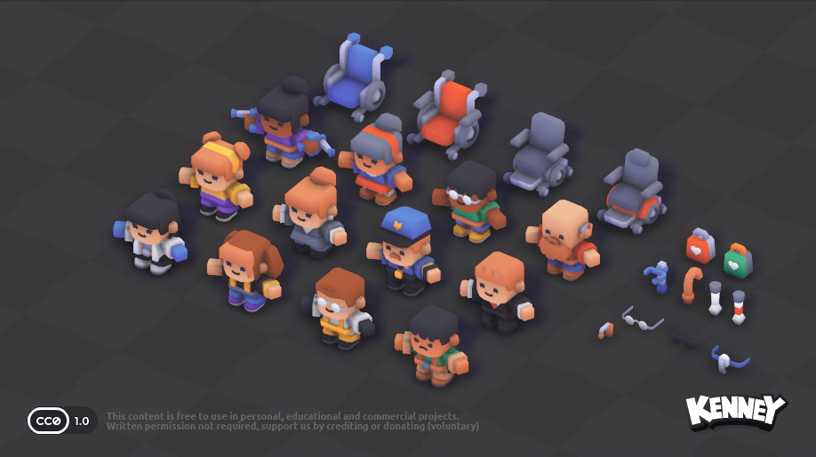 Mini Characters 官方素材预览
