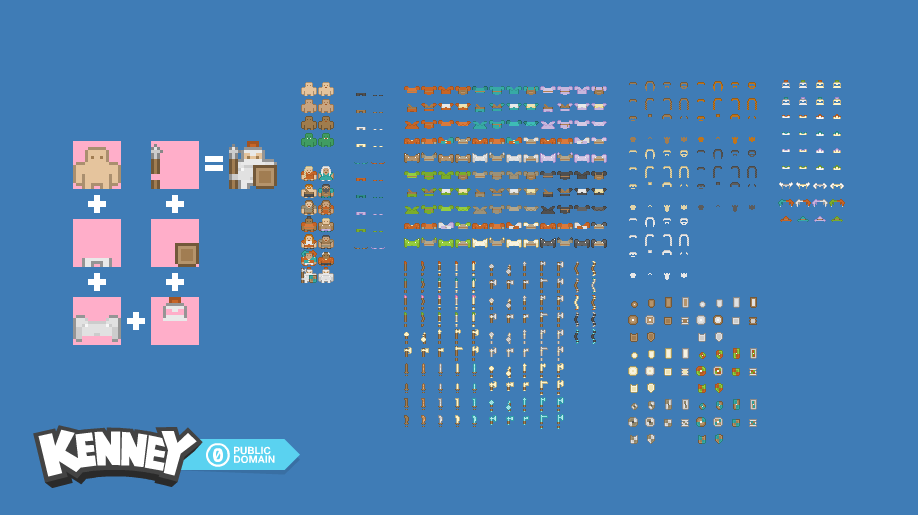 Roguelike Characters 官方素材预览