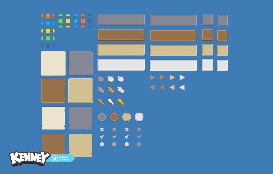 UI Pack (RPG Expansion) 官方素材预览